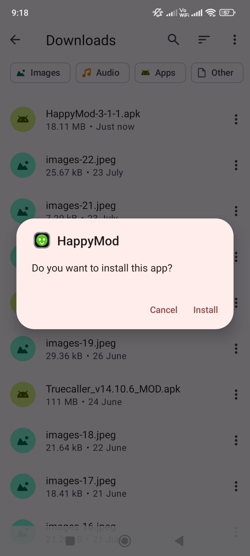 Download and Install HappyMod